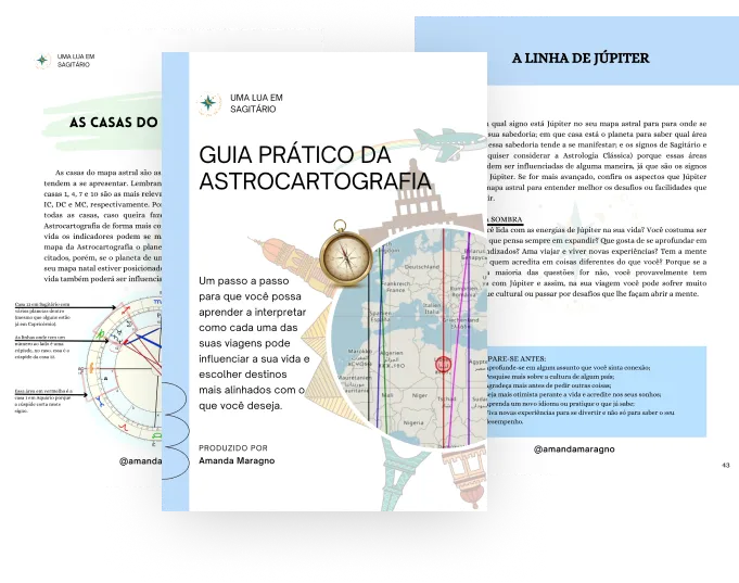 Preview das páginas do e-book de Astrocartografia