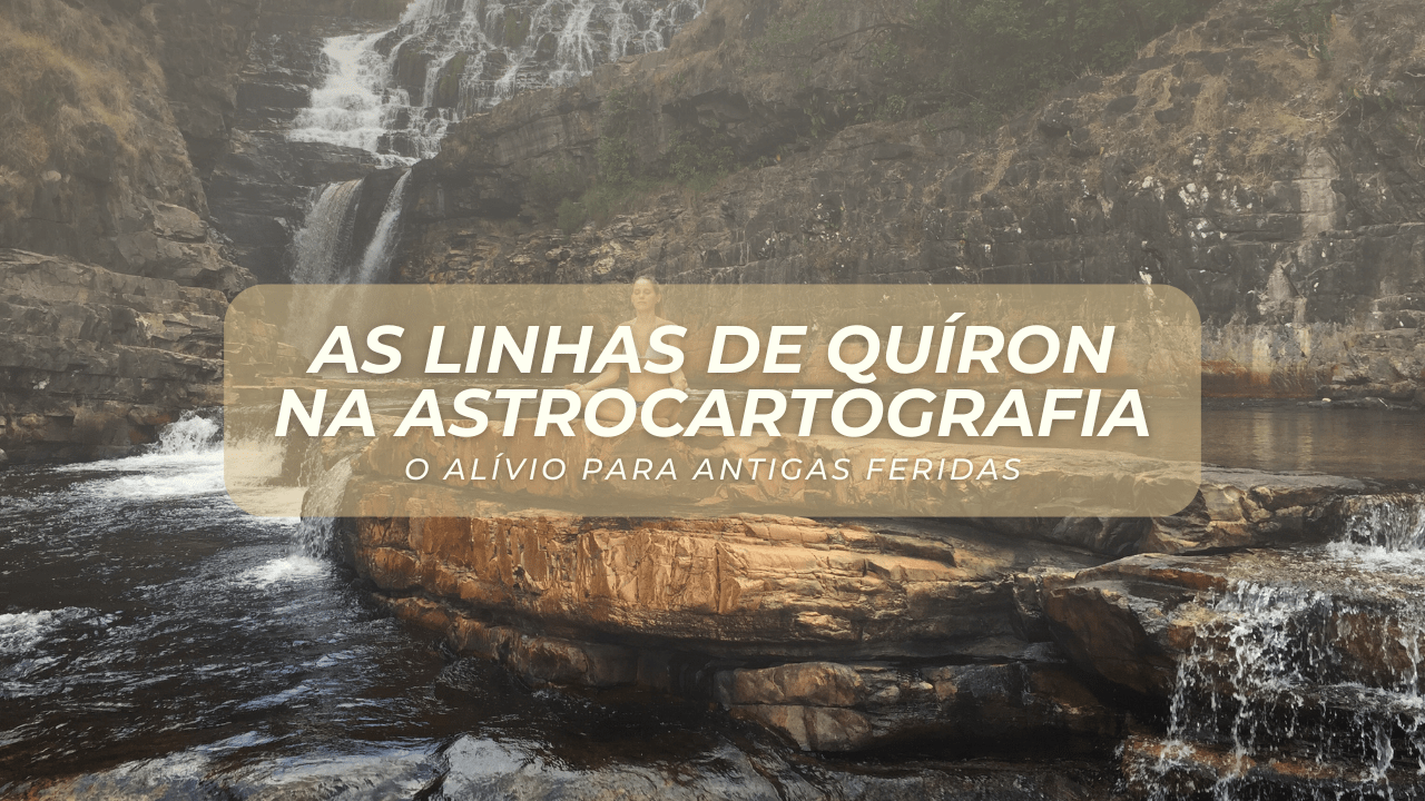 As linhas de Quíron na Astrocartografia